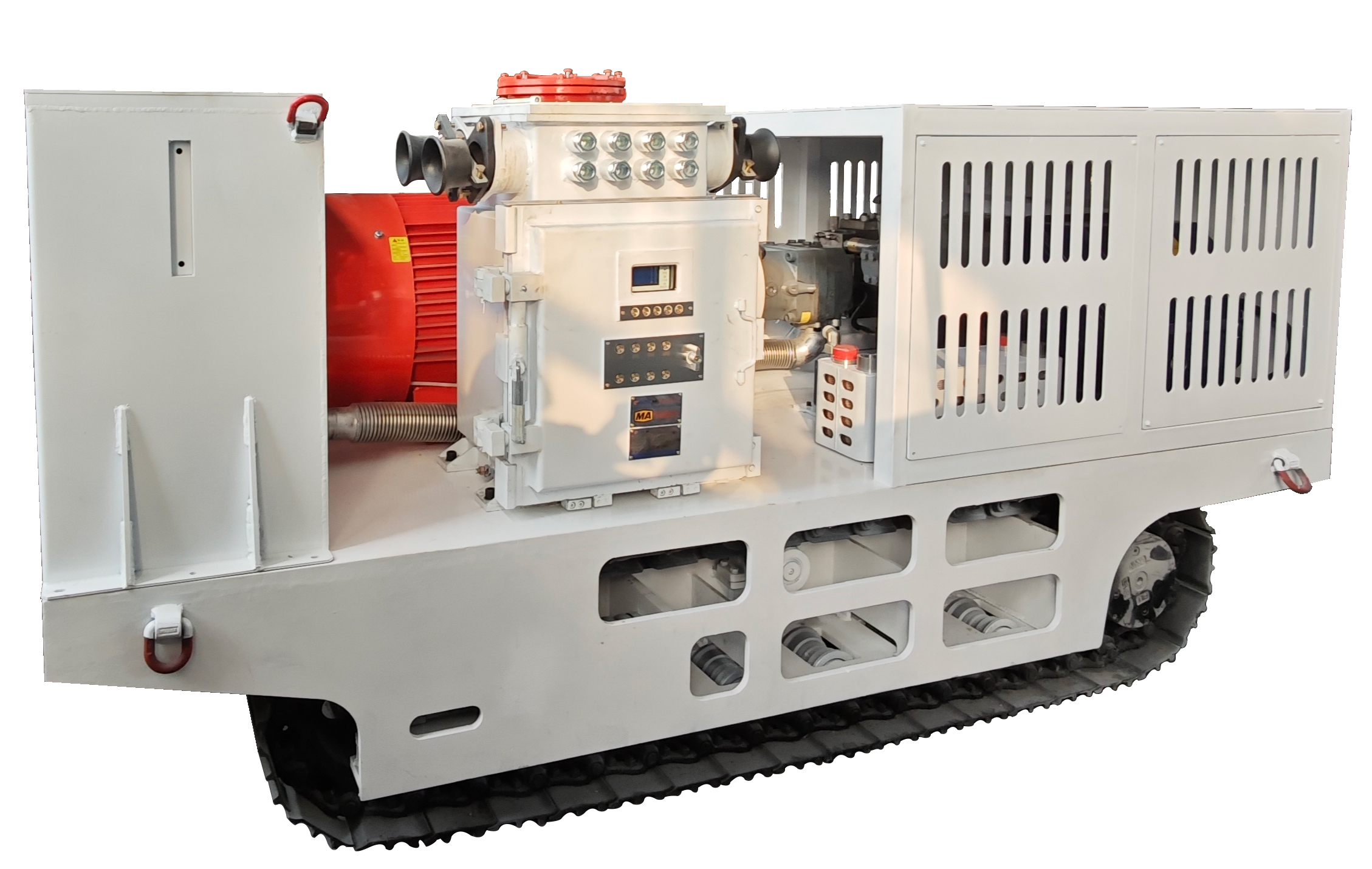 礦用履帶式泥漿泵車